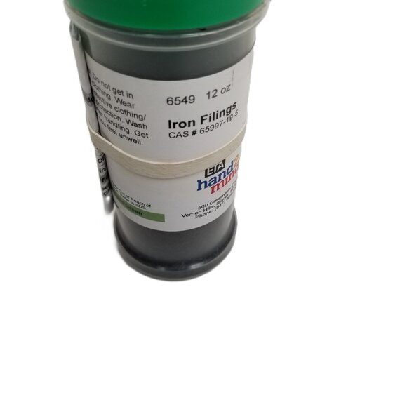 ETA Hand2mind Iron Filings 12 oz Science Magnetism Education STEM Experiment - Picture 2 of 4